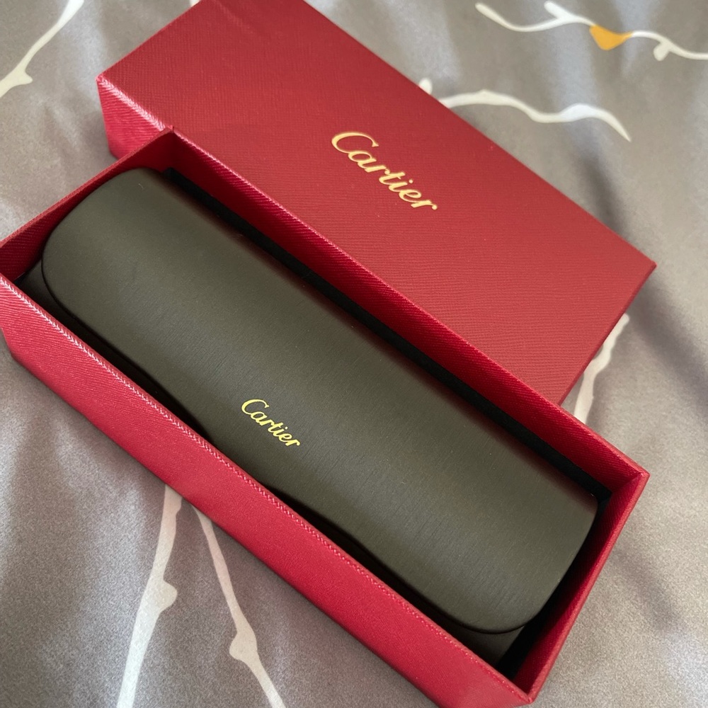 Cartier Rimless Buff Sunglasses - Picture 3 of 5